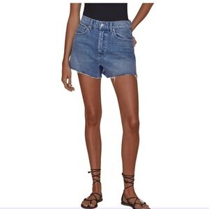 LE JEAN Adele High-Rise‎ Denim Shorts